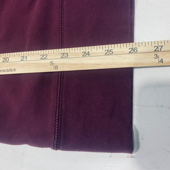 L.L. Bean Cow Neck Sweatshirt Womens S Burgundy Pullover Athleisure Outdoors Com - Picture 7 of 8